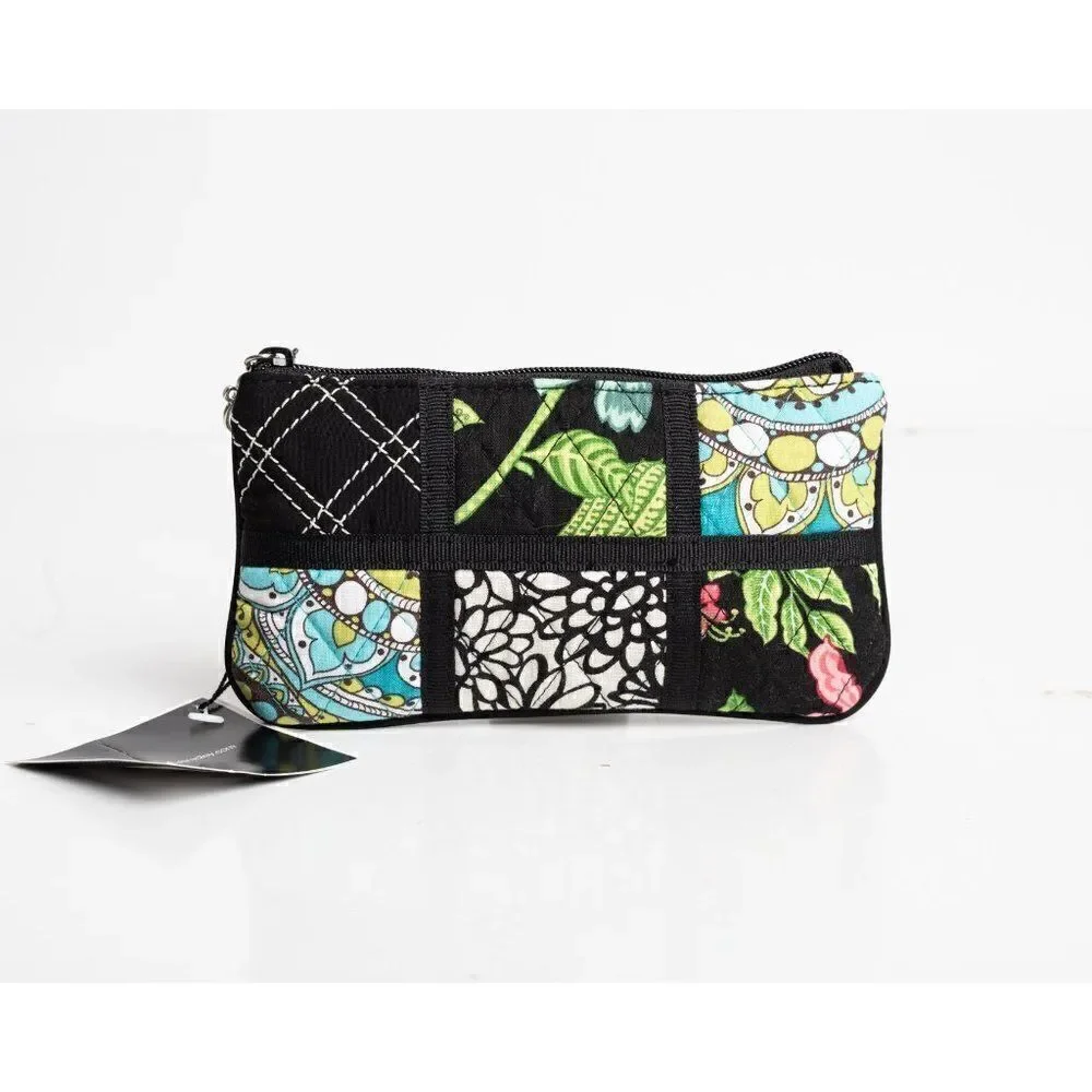 Vera Bradley Womens Clutch Wallet Wristlet Spectator Microfiber Limited Ed NWT